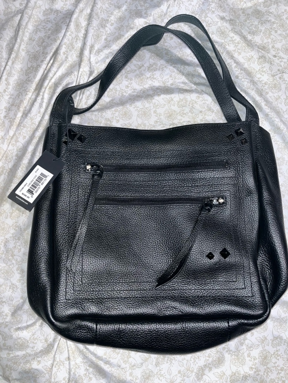 *NWT* BOTKIER LEATHER TOTE W/ADDED ACCENTS